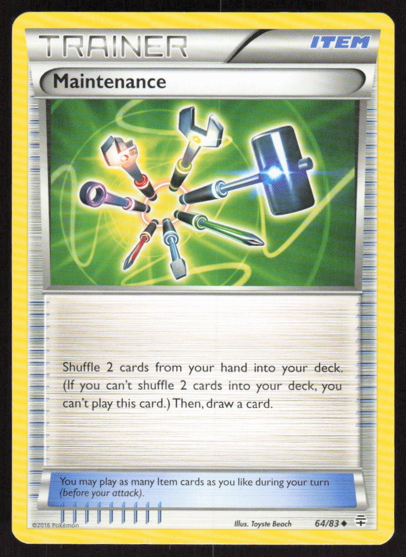 Pokemon Maintenance Uncommon 64/83 Generations LP