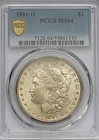 1881‑O Morgan Silver Dollar $1 – PCGS MS64 – Gold Shield – New Orleans Mint