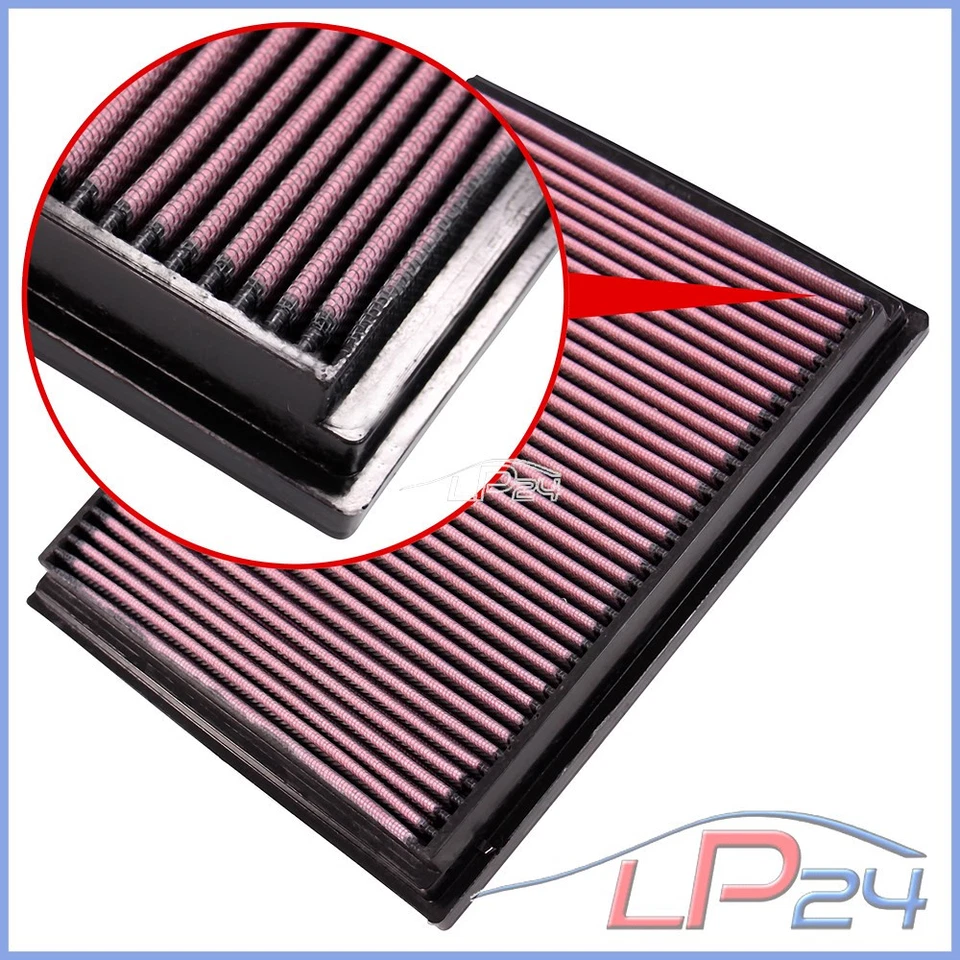 K&N FILTRE À AIR SPORT SPORT FILTRE À AIR DE RECHANGE FILTRE SPORT AIR FILTE - Photo 3/4