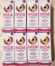 lot of 8 Similasan iVIZIA Eye Drops exp 2027++