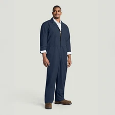 Red Kap Men's Twill Action Back Coverall with Chest Pockets