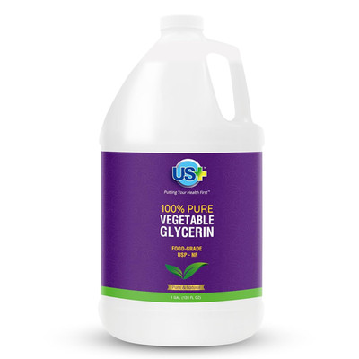 US+ 100% Pure Vegetable Glycerin - Pharmaceutical & Food Grade (USP) - Premium Q