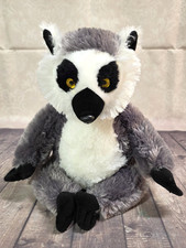 Aurora World Destination Nation Lemur Plush Stuffed Animal 11" Soft Cuddly Clean