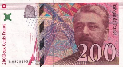 FRANCE Billet 200 Francs Eiffel 1999 - Photo 1/2