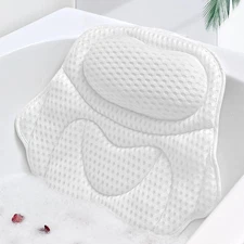 Bath Pillow Bathtub Pillow, Luxury Bath Pillows for Tub Neck and Back Support, T