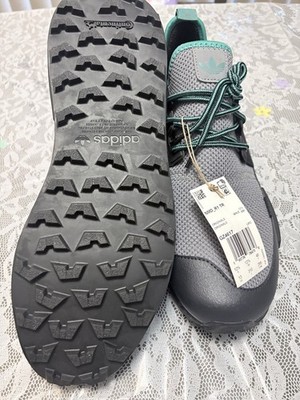 adidas NMD_R1_TR ORIGINALS GZ4617 Men's Sneakers Gray Black Green Mesh Low Top