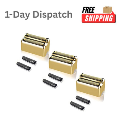 Colorski 3 Pack Replacement Foil & Cutters for BaBylissPRO Double Foil Shaver