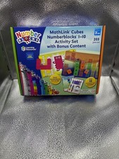 Image of Numberblocks MathLink Cubes 1-10 Activity Set CBeebies Early Years Maths - NEW