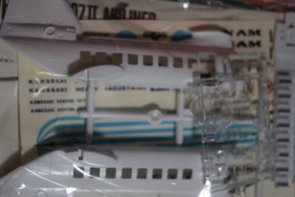 Raro set 1/100 2 aerei TAMIYA Boeing Vertol (Kawasaki) KV-107 (Civile - Immagine 3 di 4