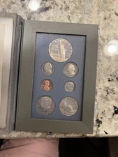 1986-S Proof PRESTIGE SET 7 Coin w/Box and Cert w/SILVER