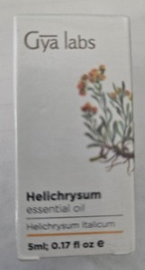 NEW- Helichrysum Essential Oil 0.17oz (5ml) by Gya Labs