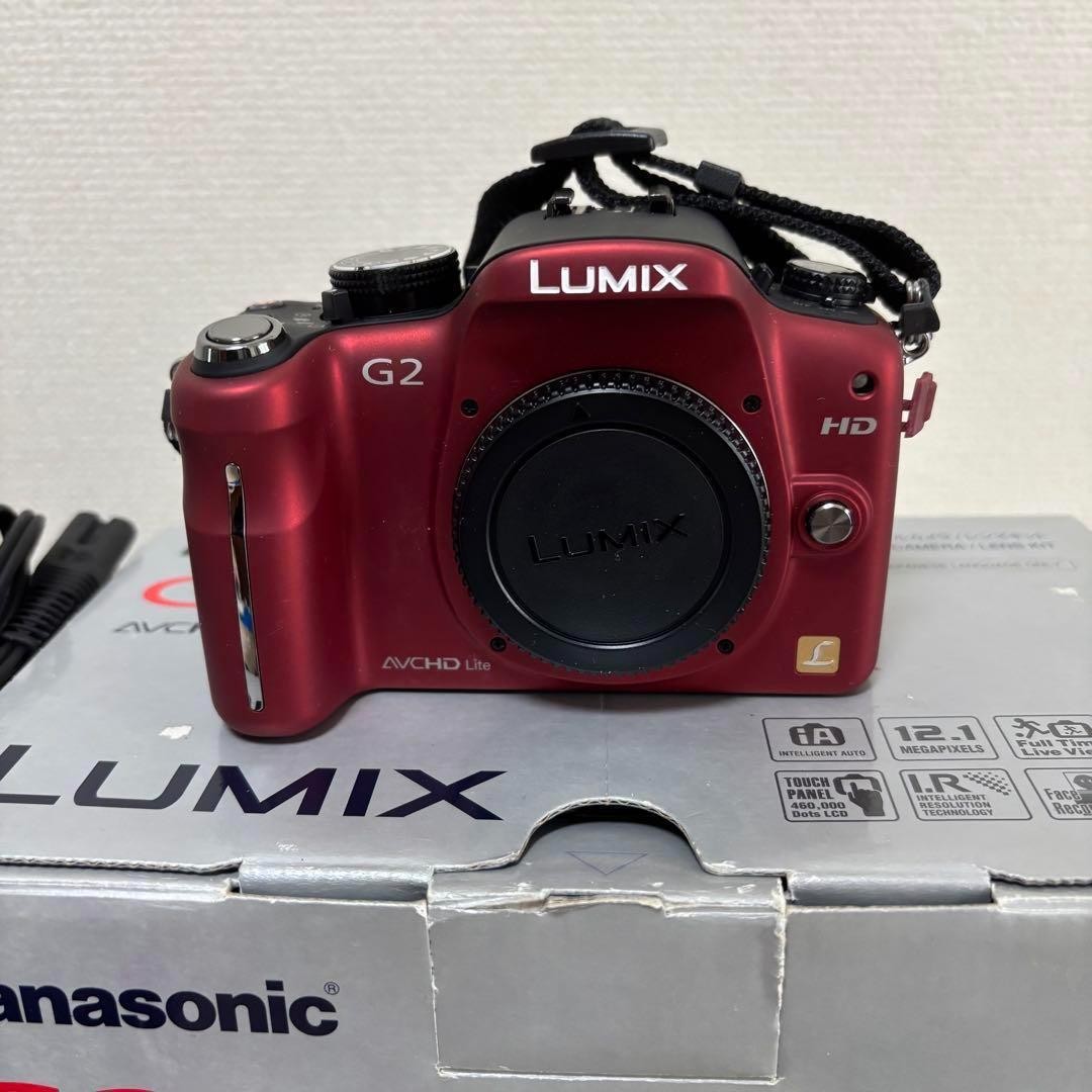Mint] Panasonic LUMIX DMC G2 Camera Red | eBay
