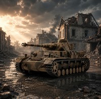 1/16 Rc Pzkpfw Iv Ausf. G Tarn Bb