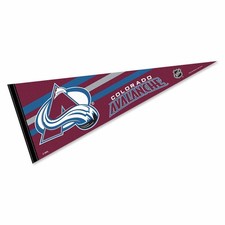 Banderín con logotipo de avalancha de Colorado