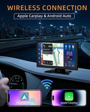 CarPlay Auto 9 Android Auto Wireless Autoradio Bluetooth con Schermo con 1080p - Miniatura 2