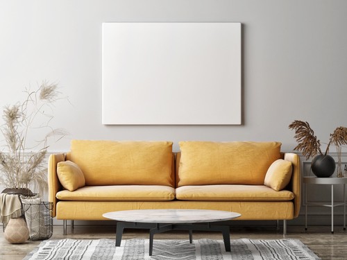 Versteinerter Ammonit Wandkunstdruck auf Leinwand für Home Office Deko prähistorisch - Bild 8 von 10