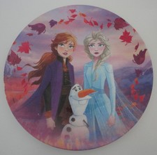 Disney Frozen Anna, Elsa  Olaf Melamine Dish Childs Toddler Plate Zak Designs