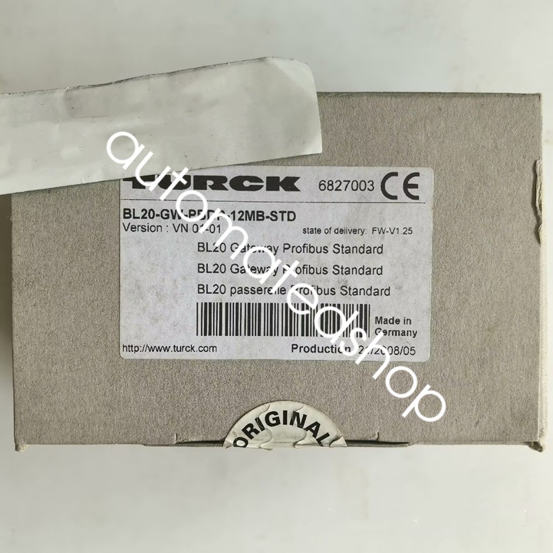 1Pcs New TURCK module BL20-GW-PBDP-12MB-STD Shipping DHL or FedEX