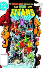 THE NEW TEEN TITANS #24 COMIC BOOK COVER Poster print 11"x17" home decor