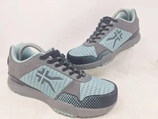 Kuru Womens Quantum Shoes Glacial-Slate Gray 201305 Fitness Walking Sz 10