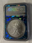 2026 American Silver Eagle NGC MS 70 Early Releases Blue Foil Core