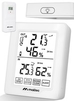 Funk-Wetterstation AußEnsensor Maltec Digital Thermometer Hygrometer Wettersenso