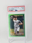 2024 Topps Chrome Update PAUL SKENES ROOKIE GREEN REFRACTOR PSA 9 MINT #USC88