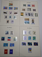 SAINT MARIN LOT 45 TIMBRES NEUFS** DE 1977-78. BONNE VALEUR