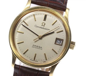 OMEGA Constellation 166.052 18K Yellow Gold cal.1002 AT Men's Watch_622914  | eBay