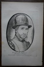 BLAISE DE MONTLUC MARECHAL DE FRANCE (1550-1577), PORTRAIT