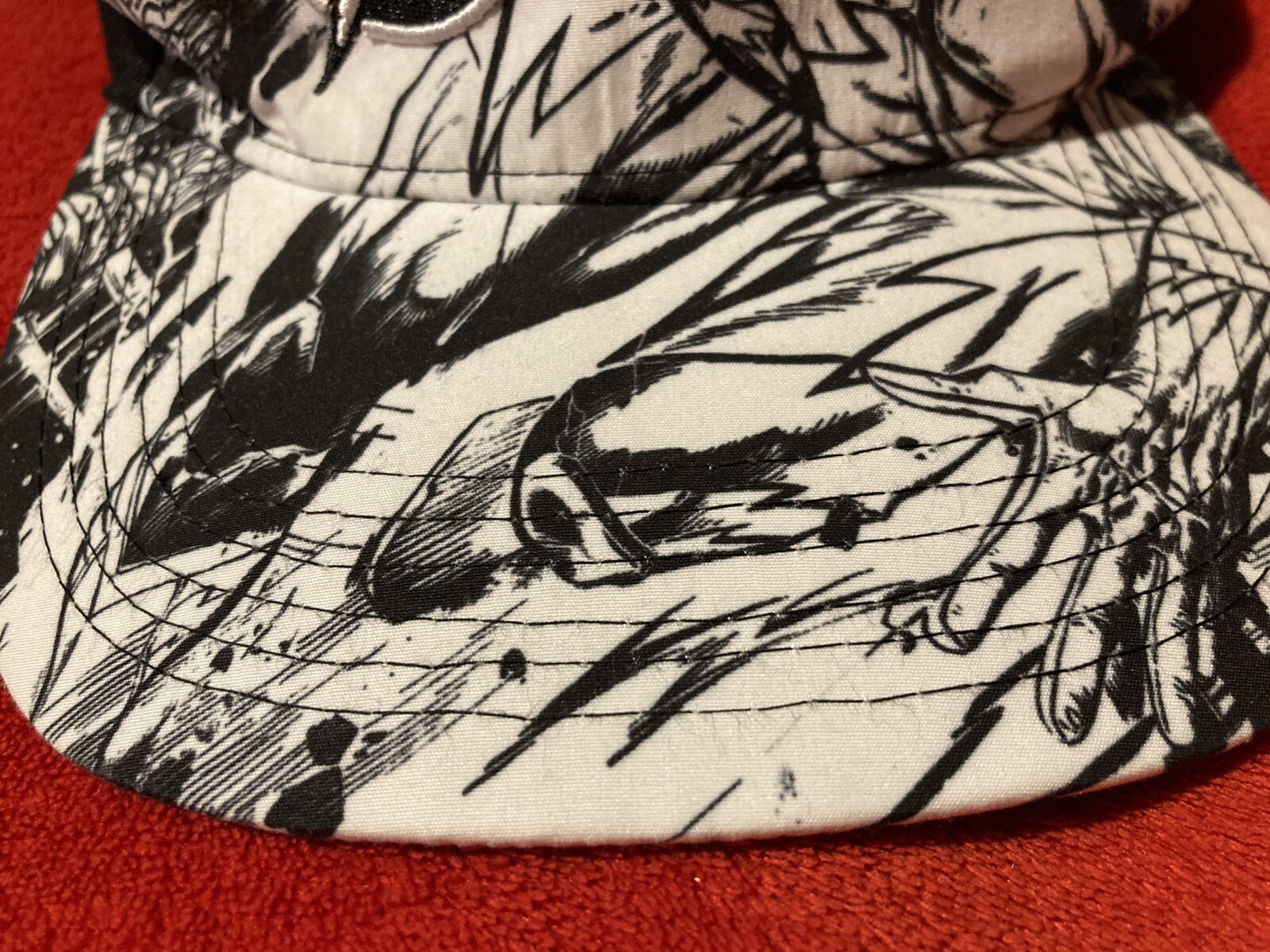 DC COMICS The Flash character baseball cap hat on… - image 5