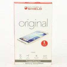 Zagg Invisible Shield Original Screen Protector For Samsung Galaxy Note 4 / IV