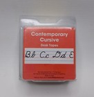 Contemporary Cursive Desk Tapes By Instructional Fair TS Denison McGraw Hill