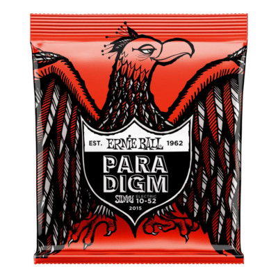 Ernie Ball Skinny Top Heavy Bottom Slinky Paradigm 10-52 Electric Guitar Strings
