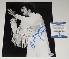 BOBBY VINTON AUTOGRAPHED 8X10 PHOTO (THE POLISH PRINCE) - BECKETT COA!