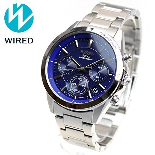 wired solar chronograph