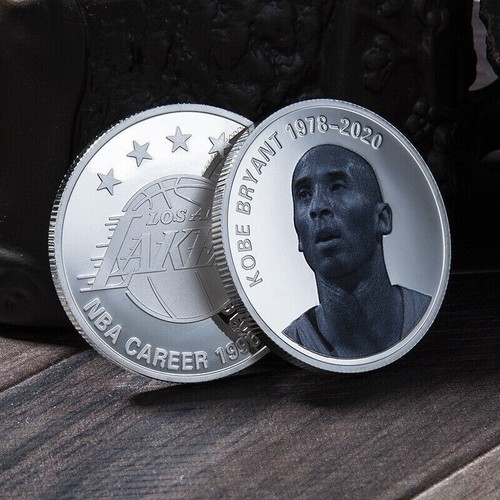 Kobe Bryant Coin FREE Bill Trading Card NBA Basketball No Rookie LA Lakers Paper