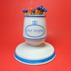1978 RMS TITANIC Premiere Classe Commemorative Match Holder Porcelain — photo 1