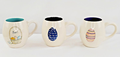 BRAND NEW ~ RAE DUNN  ~ 18 fl oz Ceramic Easter Egg / Basket Mug ~ YOU CHOOSE