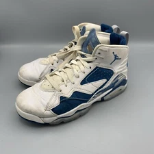 NIKE Air Jordan Jumpman MVP White & Blue, Youth Size 6.5 (DZ5577-101)