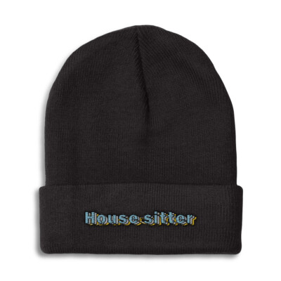 Beanies for Men House Sitter Winter Hats for Women Acrylic Skull Cap 1 Size