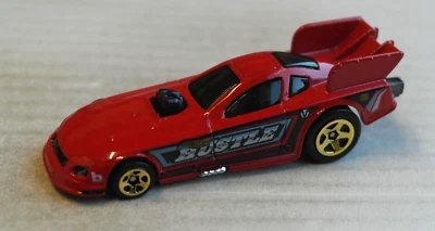 Hot Wheels 2010 Ford Mustang Funny Car rot Dragster Auto Car Mattel HW red ´10 - Bild 1 von 4
