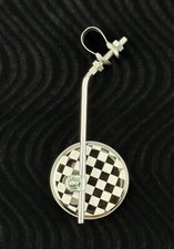 ORIGINAL LOWRIDER ROUND MINI CHECKERBOARD SCH...