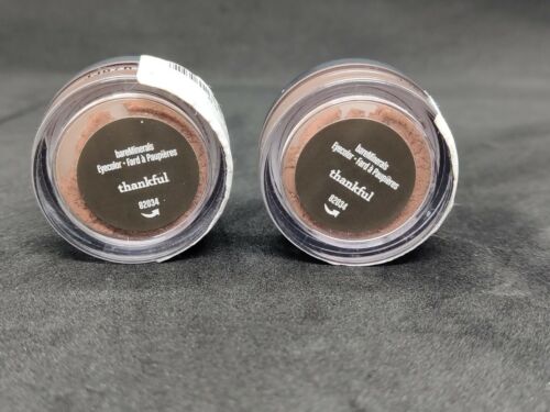 bareMinerals Eyecolor THANKFUL Shadow Mini .28g/.01oz (LOT OF 2) - Picture 1 of 2