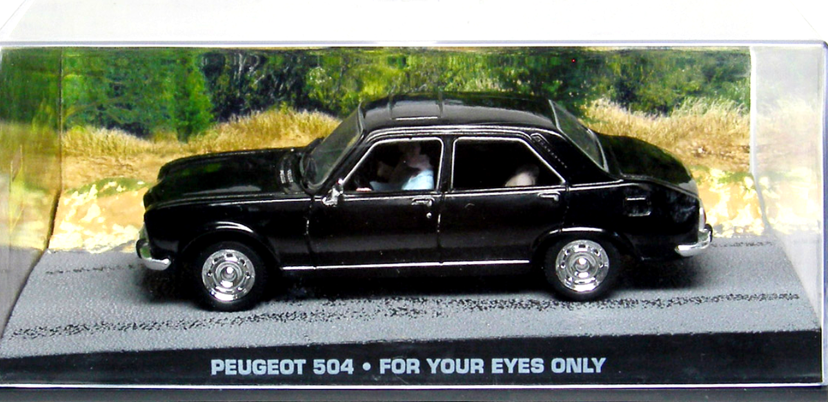 Voiture Miniature 1/43 James Bond 007 Peugeot 504 For Your Eyes Only - Occasion