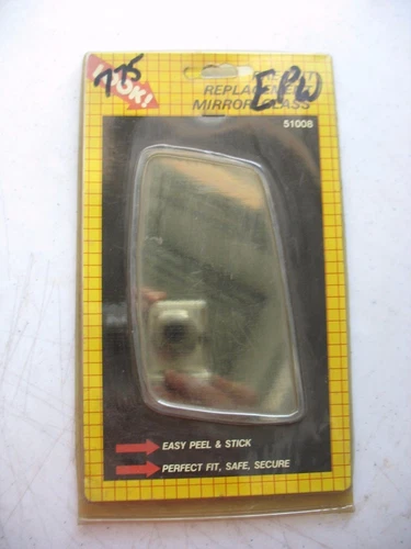 NOS MOTORMITE USA L SIDE MIRROR GLASS #51008 Various 1977-86
