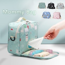 Mummy Diaper Bag Large Capacity Baby Diaper Storage Shoulder Bag Zipper