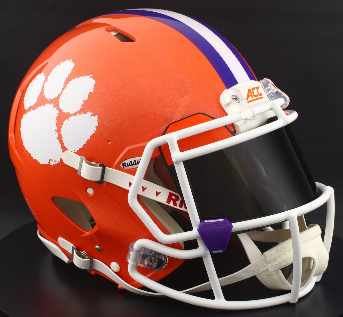 CLEMSON TIGERS NCAA Riddell Speed Full Size REPLICA Football