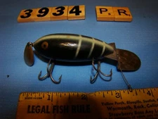 U3934 PR HEDDON WOODEN GO DEEPER CRAB  FISHING LURE