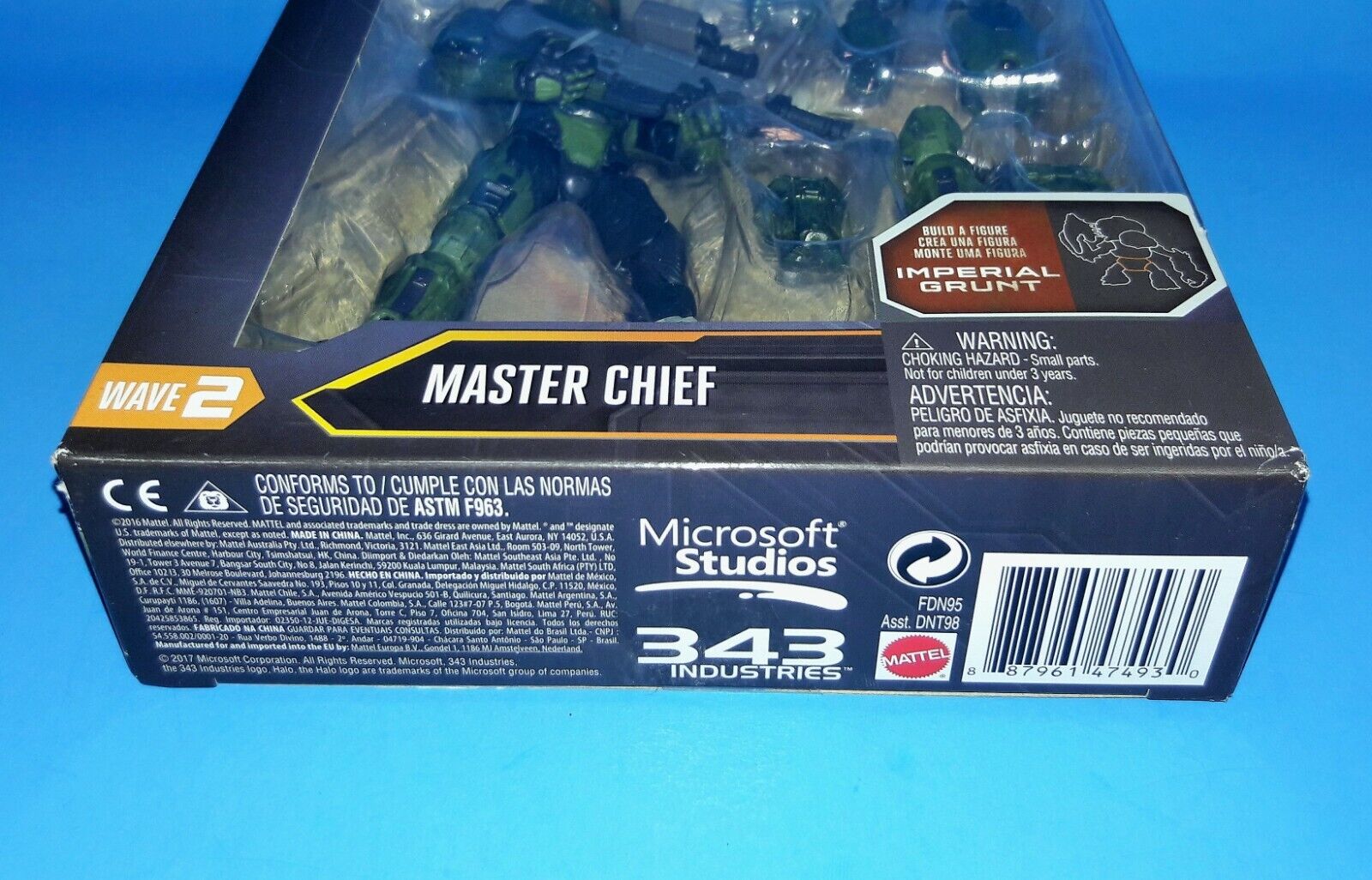 Halo Universe Series Wave 2 MASTER CHIEF BAF Imperial Grunt Build A Figure  NEW